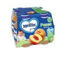 Mellin Nettare Pesca 125 ml 4 Pezzi