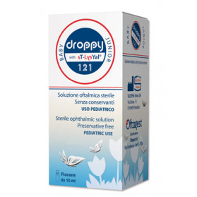 Droppy 121 Multidose 10 ml Soluzione Oftalmica Senza Conservanti Uso Pediatrico