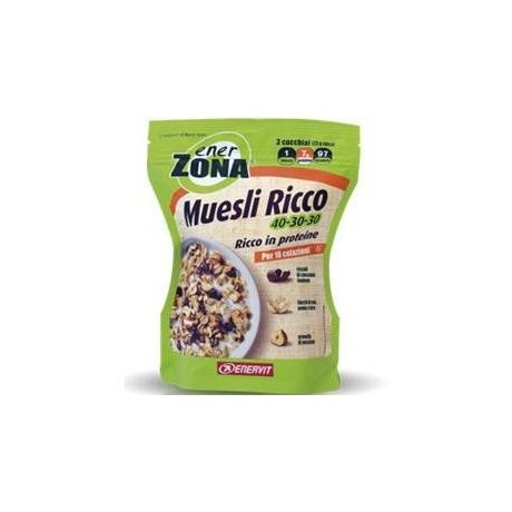 Enerzona Muesli Ricco 40-30-30 230 Grammi