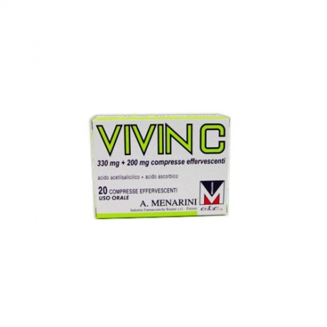 Vivin C 20 Compresse Effervescente 330mg+200mg