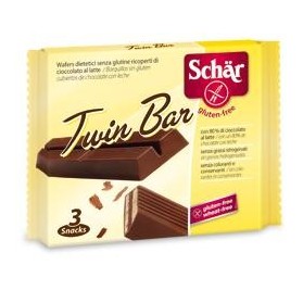 Schar Twin Wafer Cioccolato Al Latte 3 Barrette