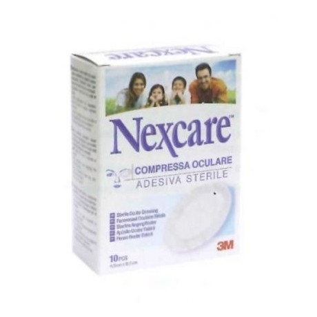 Compressa Oculare Nexcare 10 Pezzi