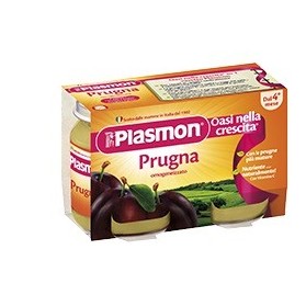 Plasmon Omogeneizzato Prugna 2 X 104 g