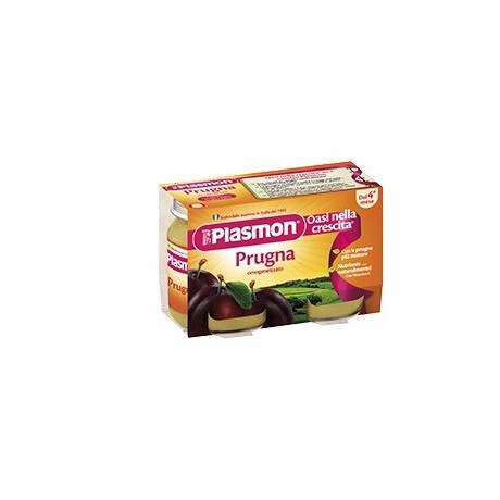 Plasmon Omogeneizzato Prugna 2 X 104 g