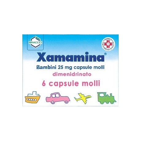 Xamamina Bambini 6 Capsule 25mg