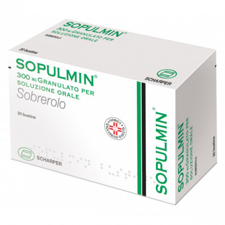 Sopulmin Uso Orale Granulato 20 Bustine 300mg