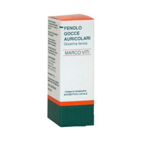 Fenolo Mv Gocce Otologico 10g1%