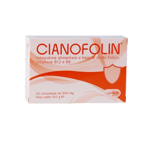 Cianofolin 30 Compresse Gastroprotette 9 g