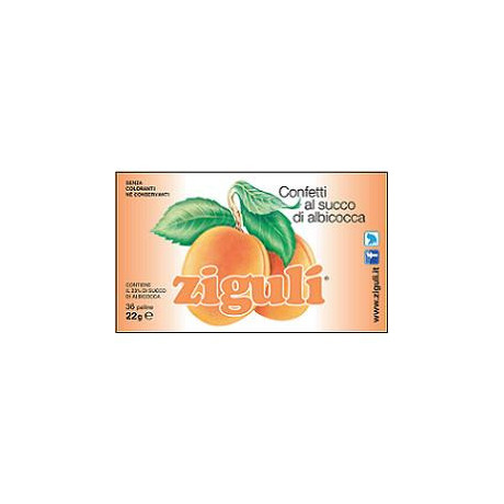 Ziguli Albicocca 36 Palline 22 g