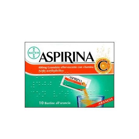 Aspirina Uso Orale Granulato 10 Bustine 400+240