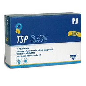 Tsp 0,5% Soluzione Oftalmica Umettante Lubrificante 30 Flaconcini Monodose 0,5 ml