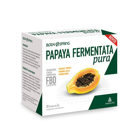 Body Spring Papaya Fermentata Pura 30 Bustine