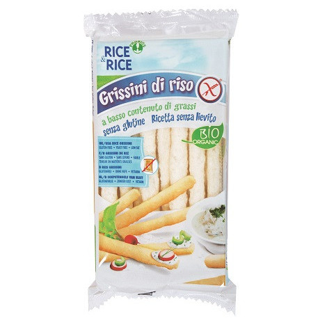 Rice&rice Grissini Di Riso 100% 100 g Senza Lievito