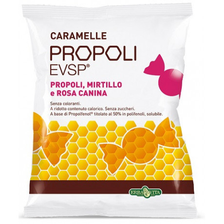 Propoli Evsp Caramelle Propoli Mirtillo E Rosa Canina 70 g