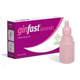 Lavanda Vaginale Ginfast Confezione Da 5 Flaconcini Da 140ml