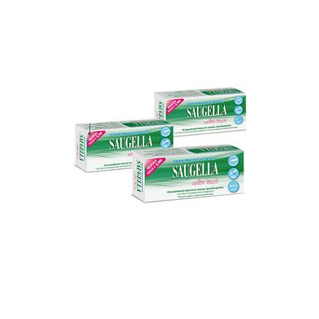 Saugella Cotton Touch Assorbenti Interni Mini 16 Pezzi Taglio Prezzo