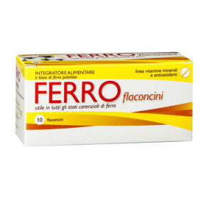 Ferro Flaconcini 10 Pezzi 15 ml