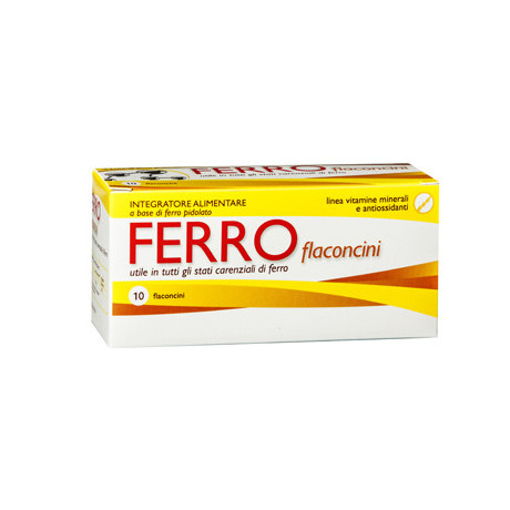 Ferro Flaconcini 10 Pezzi 15 ml