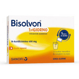 Bisolvon 1 Al Giorno 12 Bustine 3g