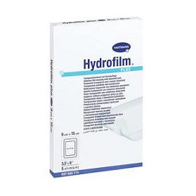 Medicazione Adesiva Trasparente In Poliuretano Con Tampone Hydrofilm Plus Misura 5x7,2cm 5 Pezzi Articolo 685770