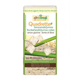 Altricereali Quadrette Saraceno E Quinoa Bio 130 g