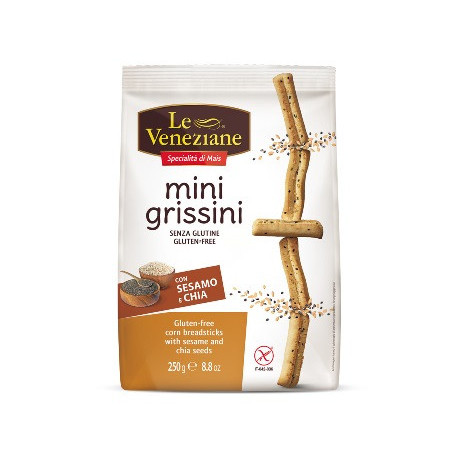 Le Veneziane Mini Grissini Sesamo E Chia 250 g