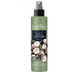 Euphidra Acqua Profumata Cotone In Flacone Con Etichetta Pompa Spray