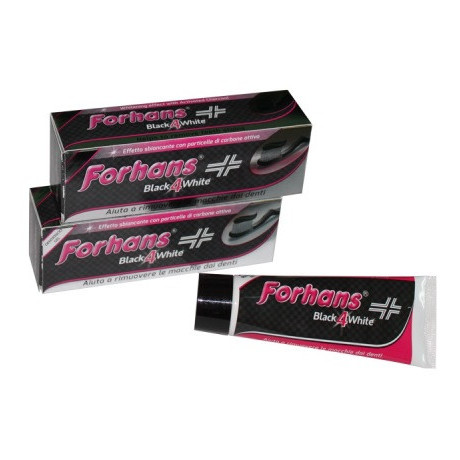 Forhans Black4white Dentifricio 12 ml