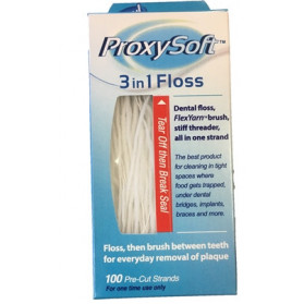 Proxy Soft 3in1 Floss Filo Interdentale Per Impianti 50 Pezzi