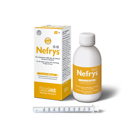 Nefrys Veg 200 200 ml Con Siringa Dosatrice Alimento Complementare Per Cani E Gatti