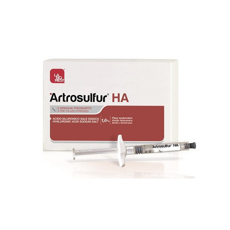 Artrosulfur Ha Siringa 1,6% 2ml3pz