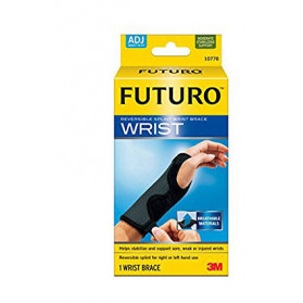 Tutore Per Polso Reversibile Futuro Nero 1 Pezzo