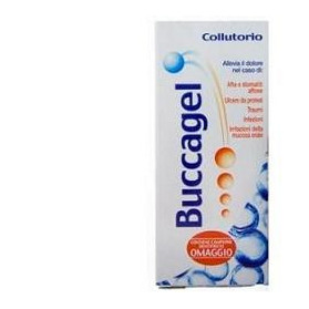 Buccagel Afte Collutorio 200 ml + Dentifricio Campione Omaggio