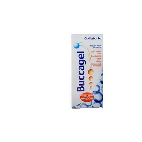 Buccagel Afte Collutorio 200 ml + Dentifricio Campione Omaggio