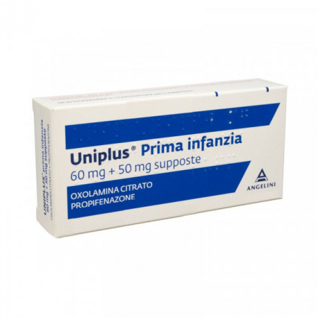 Uniplus Prima Inf 10 Supposte 60mg+