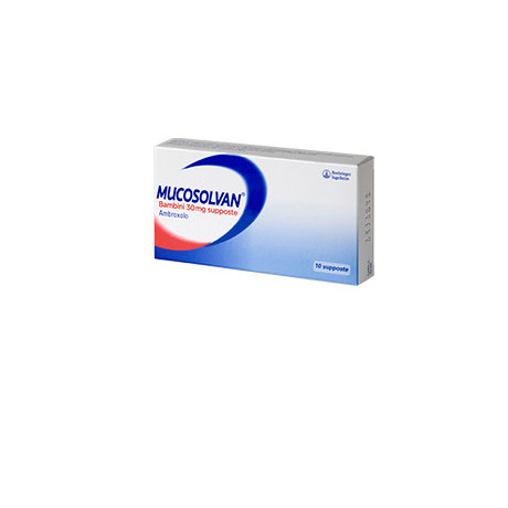 Mucosolvan Bambini 10 Supposte 30mg