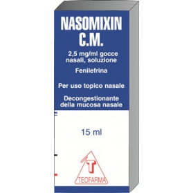 Nasomixin Cm Gocce 15ml 2,5mg/ml