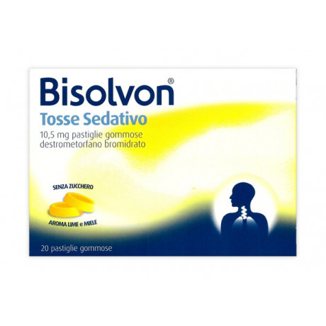 Bisolvon Tosse Sedativo 20 Pastiglie 10,5