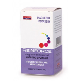 Reinforce Magnesio + Potassio 30 Compresse Masticabili