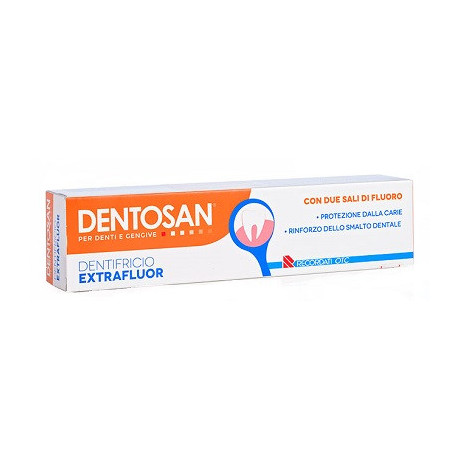 Dentosan Extrafluor Dentifricio 75 ml