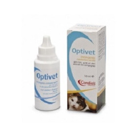 Optivet Detergente Occhi Cani Gatt 50