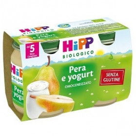 Hipp Biologico Omogeneizzato Pera Yogurt 125 g 2 Pezzi