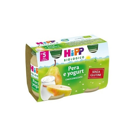 Hipp Biologico Omogeneizzato Pera Yogurt 125 g 2 Pezzi