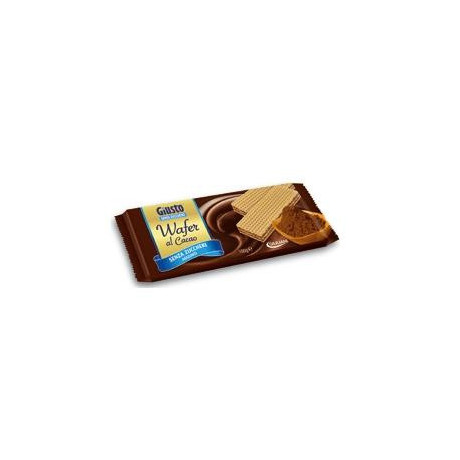 Giusto Senza Zucchero Wafers Cacao