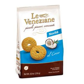 Le Veneziane Biscotti Cocco 250 g