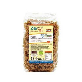 Zero% Glutine Fusilli Grano Saraceno Integrale Senza Glutine250 g