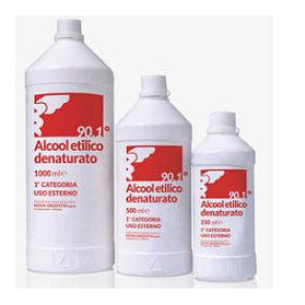 Alcool Etilico Denaturato 90,1% 250 ml