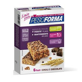 Pesoforma Barretta Cereali/cioccolato 12 Pezzi