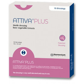 Attiva Plus 10x10 N/ader 10pz