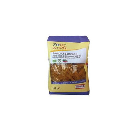 Zero% Glutine Penne 3 Cereali Senza Glutine Bio 500 g